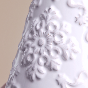 Ваза Кувшин Флер 17х23 см белая