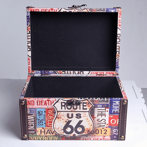 Шкатулка Кейс 20х12х14 см ретро цветная