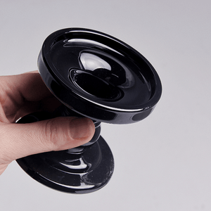 Подсвечник Севилья 9 см черный обсидиант