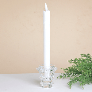Подсвечник Елочка 7,5 см прозрачный
