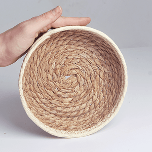 Корзинка мягкая для хранения 18х6 см водный гиацинт