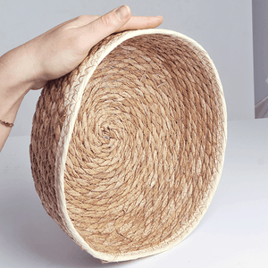 Корзинка мягкая для хранения 26х9 см водный гиацинт