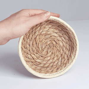 Корзинка мягкая для хранения 15х4 см водный гиацинт