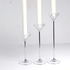 Подсвечник Набор 3 шт Жасмин 26 21 16 см серебряные ножки