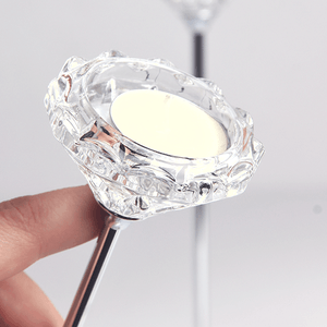 Подсвечник Набор 3 шт Жасмин 26 21 16 см серебряные ножки