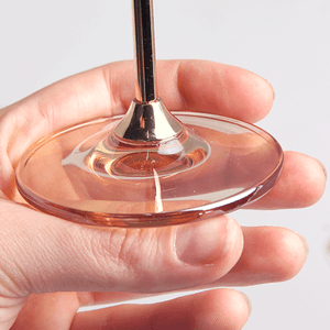 Подсвечник Набор 3 шт Кристалл 28 22 18 см цветное стекло золотые ножки