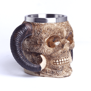 Кружка Череп Муэрте 430 мл под кость
