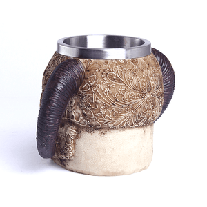 Кружка Череп Муэрте 430 мл под кость