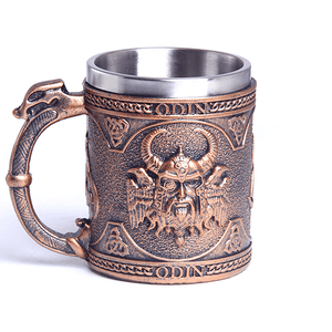 Кружка Бог Один 430 мл под медь