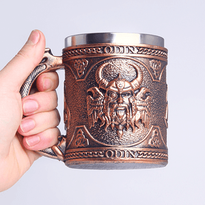 Кружка Бог Один 430 мл под медь