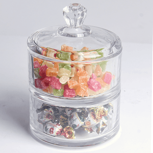 Емкость для хранения Дуэт 600 мл гладкое стекло