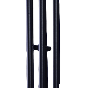 Музыка ветра 6 труб 80 см черная с серебром