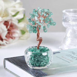 Дерево денежное 12 см Авантюрин натуральный камень