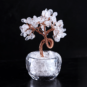 Дерево денежное 12 см Хрусталь натуральный камень