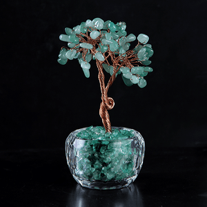 Дерево денежное 12 см Авантюрин натуральный камень