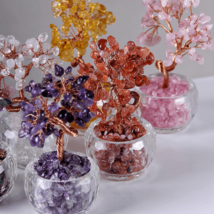 Дерево денежное 12 см Авантюрин натуральный камень