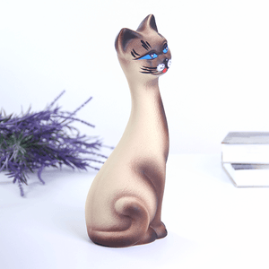 Кот Кит 25 см сиамский матовый