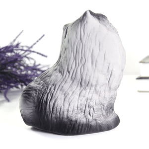 Копилка Кот Перс 12х19 см дымчатый матовый