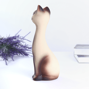 Кот Кит 25 см сиамский матовый