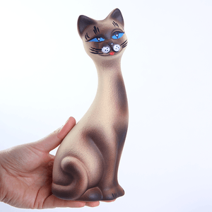 Кот Кит 25 см сиамский матовый