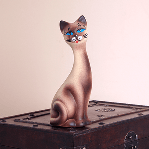 Кот Кит 25 см сиамский матовый