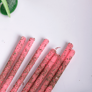 Свечи с травами Любовь и отношения 7 шт розовые