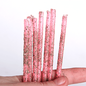 Свечи с травами Любовь и отношения 7 шт розовые