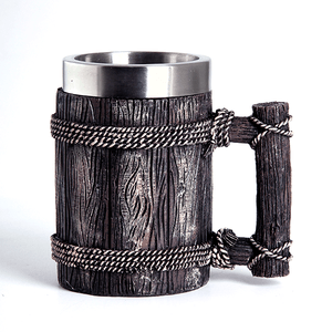 Кружка пивная Бочка 600 мл под дерево