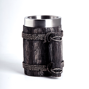 Кружка пивная Бочка 600 мл под дерево