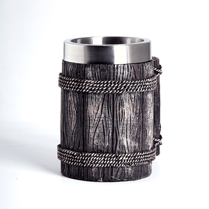 Кружка пивная Бочка 600 мл под дерево