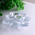 Подсвечник Лотос 12 см 12 лепестков прозрачный