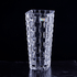 Ваза Квадро 20 см рельефная прозрачная