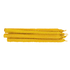 Свеча восковая медовая 26 см желтая вощина в индивидуальной упаковке