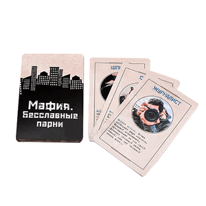 Игра настольная Мафия Бесславные парни 6х9 см 32 карточки
