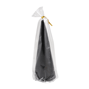 Свеча Конус 15 см черная