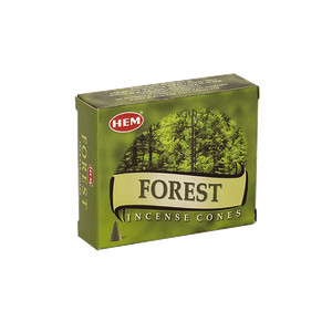 Благовония HEM конусы Лес Forest упаковка 12 шт