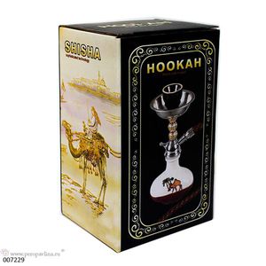 Кальян в19д8см HOOKAH красный