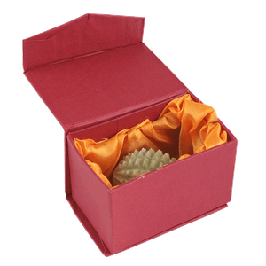 Массажер Ежик Нефрит 4,5 см в подарочной коробке