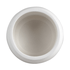Шкатулка круглая 8х6 см Бантик белая