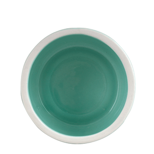 Шкатулка Кактус 8х12 см бело-голубая с зеленым