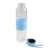 Бутылка для напитков 750 мл голубая жаропрочное стекло