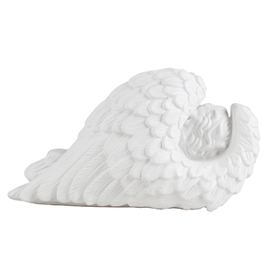 Ангел Сон в крыле 30х17 см белый