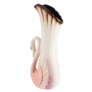 Ваза Лебедь Грация 36 см градиент в розовых тонах в ассортименте