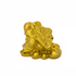 Жаба на слитках 4,5 см под золото