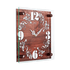 Часы картина Квадро 25х25 см Узоры
