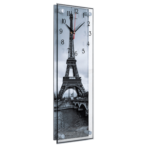 Часы картина 19х49 см Эйфелева башня
