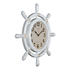 Часы настенные Штурвал 54 см белый с золотом корпус