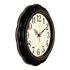 Часы настенные Агата 50 см черный с золотом корпус