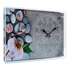 Часы картина 60х36 см Релакс Орхидея