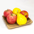 Декоративные фрукты Груша и яблоки 5 предметов